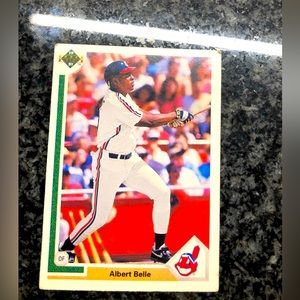 Albert Belle Upper Deck 1991 #764 baseball card!!